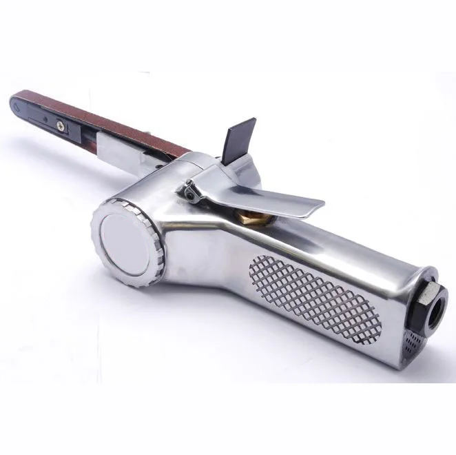 Pneumatic hand-held trimming sanding sanding machine Grinder Belt sanding machine air belt sander