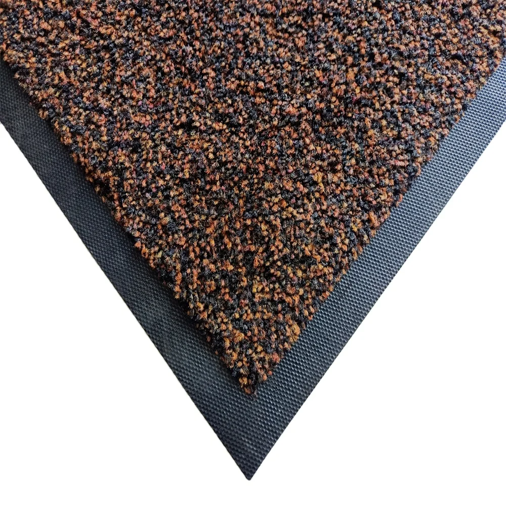 Businesses Solution-dyed Nylon Fibers Nitrile Rubber Base Dirt-proof Entrance Mats