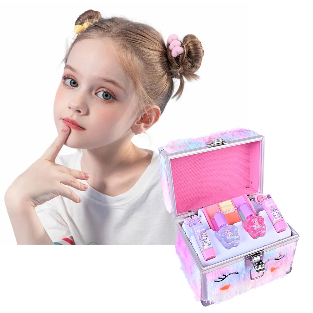 Eco Friendly High Quality Kids Washable Non-toxic Makeup Girl Toys Children Make Up Set