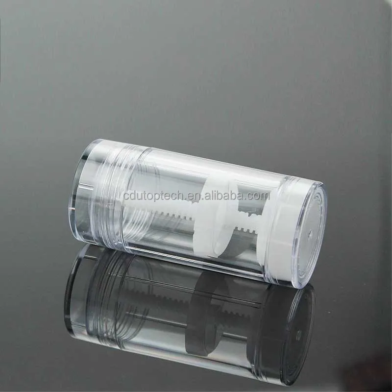 Wholesale 1oz 30ml 30g Refillable Deodorant Packaging Bottle 30g Round Plastic Twist Up Bottom Deodorant Stick Tube Container