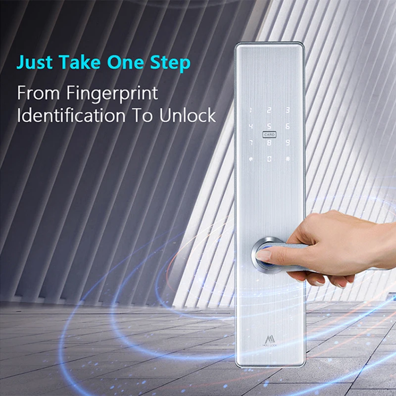 
Factory direct sale european electric digital lock keyless house door lock 