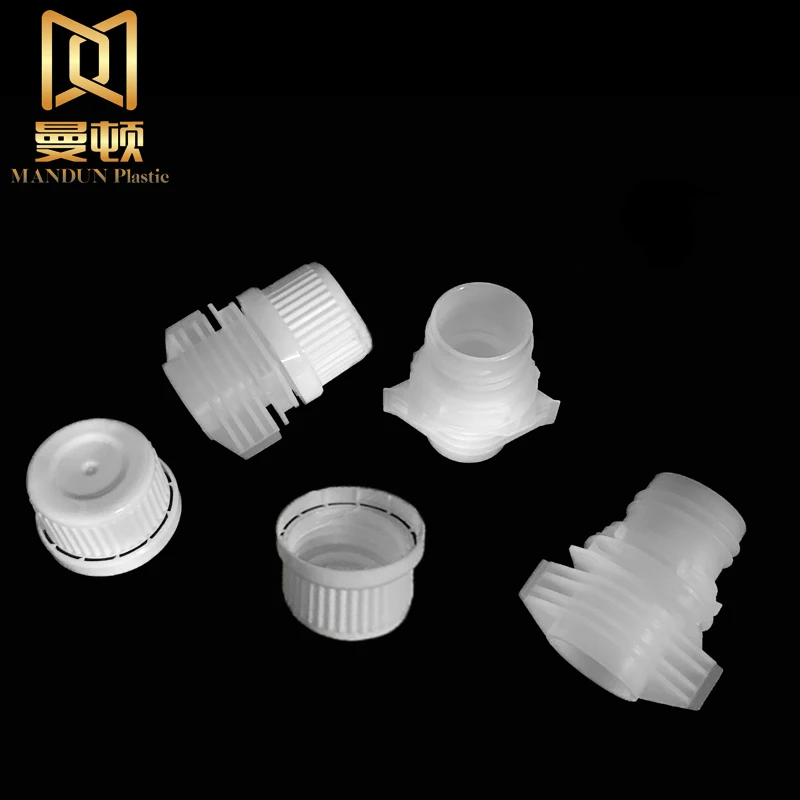 New Food Grade 20mm PE Spout Cap for Flexible Liquid Detergent Bag