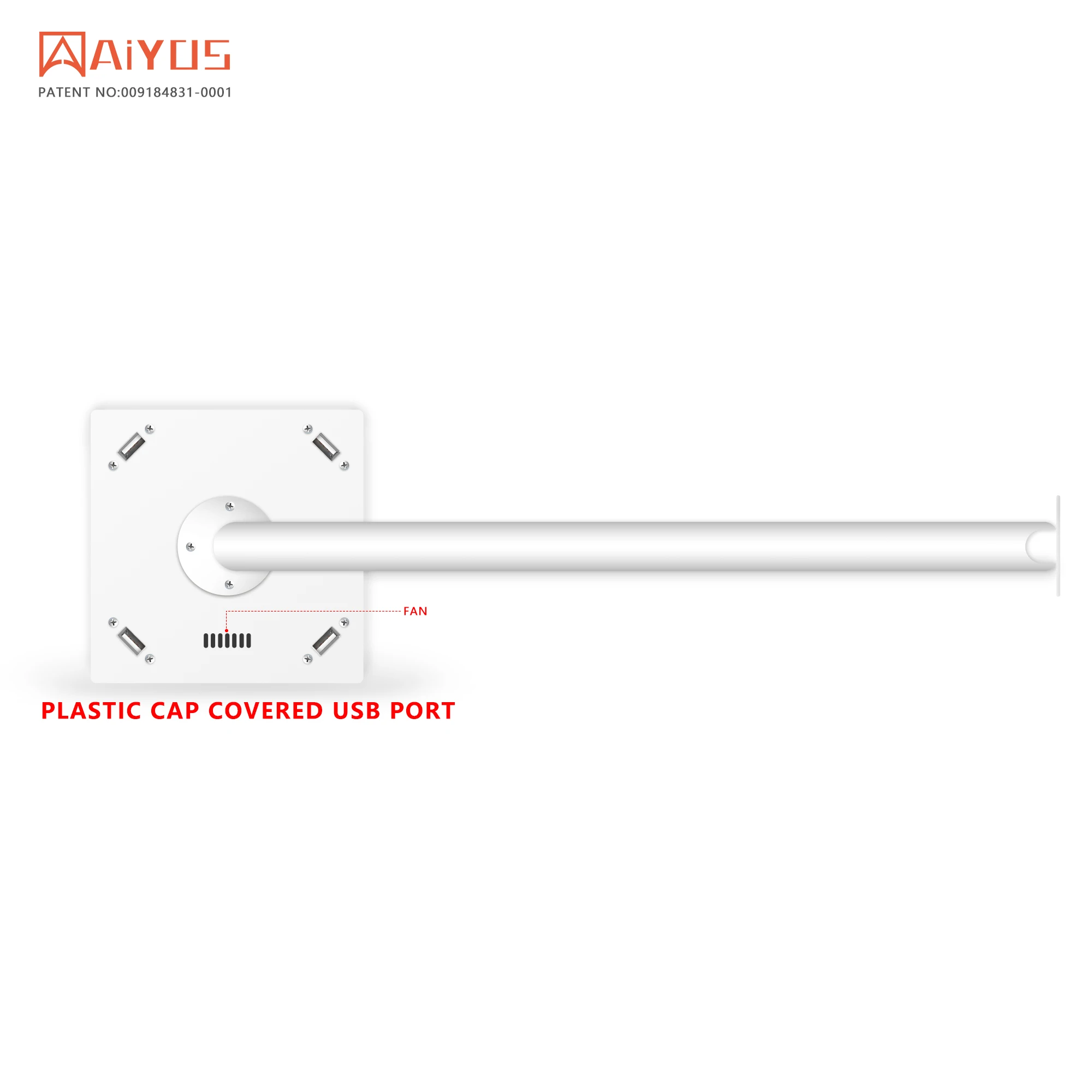 Aiyos 4 sided lcd cube magic digital advertising screen display colorful LED Projector door header lcd display cube for stores