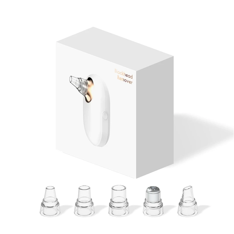 New Electric Small Bubble Blackhead Remover USB Rechargeable Pore Acne Pimple Removal Vacuum Suction Facial Cleaner Tool