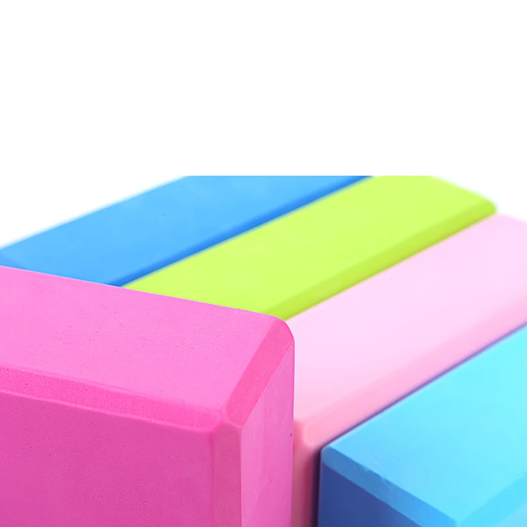 
High density gymnastic posture adjustable foam custom yoga block yoga bricks amazon yoga blocks for sale 