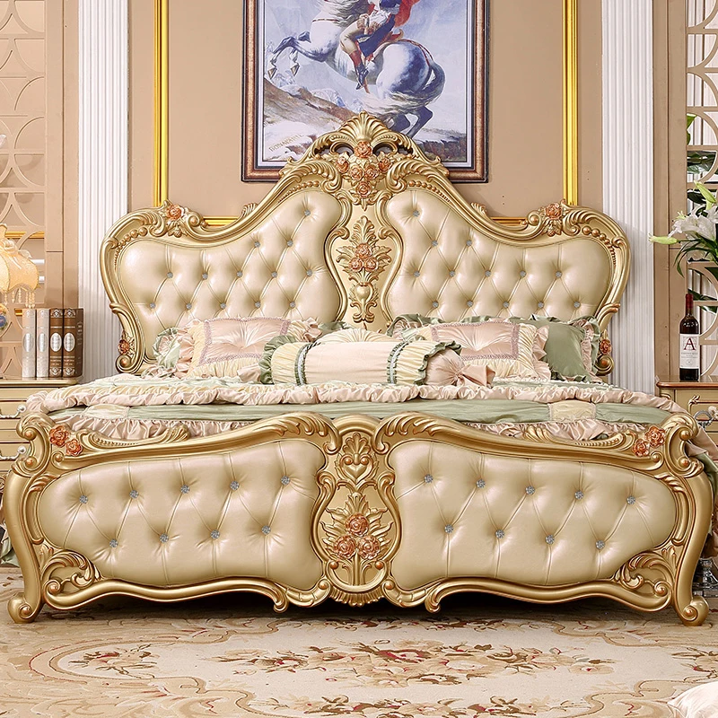 Классическая двуспальная кровать Golden
