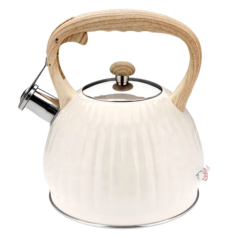 3.0L New design Amazon Hot Selling Tea Pot Stainless Steel Whistling Tea Kettle For Stove