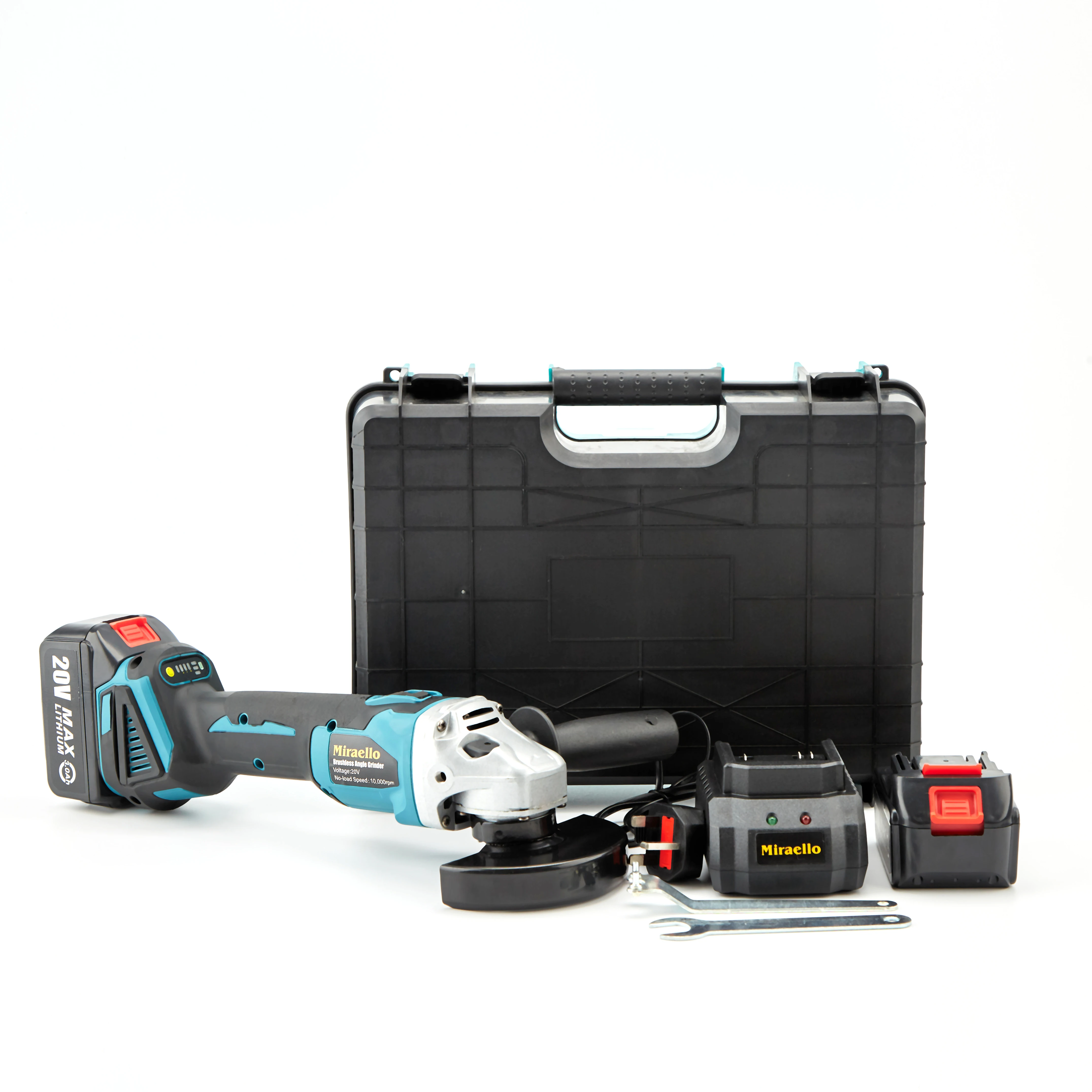 Electric Tools Custom Logo Cordless Angle Grinder Variable Speed Cutting Polishing Machine Angle Grinder