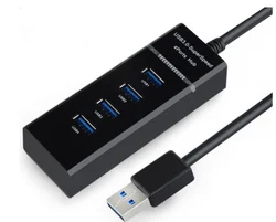 usb c hub 3.0 4 port multi splitter adapter Multi-function 4 in 1 Usb C Hub Docking Station  with USB cable For Desktop PC