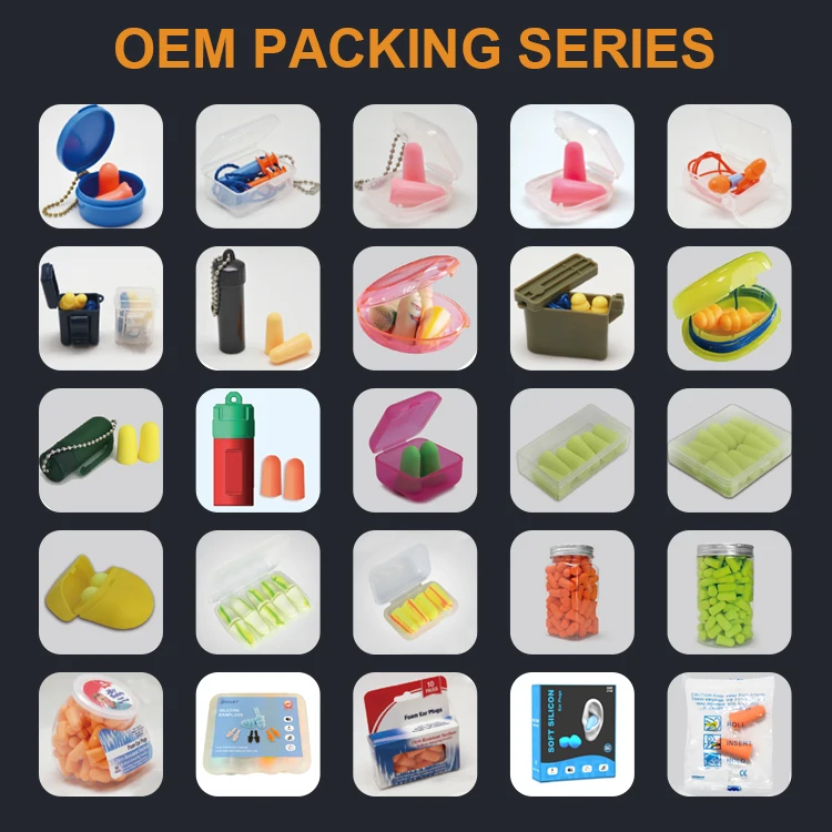 Wholesale Earplugs Sound Reducing Anti Snore Quiet Adjustable Work Hearing Protection Silicone Ear Plugs For Sleeping