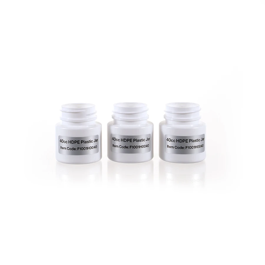 High quality hdpe plastic bottle opaque white empty bottles for vitamin tablet 40cc hdpe bottles
