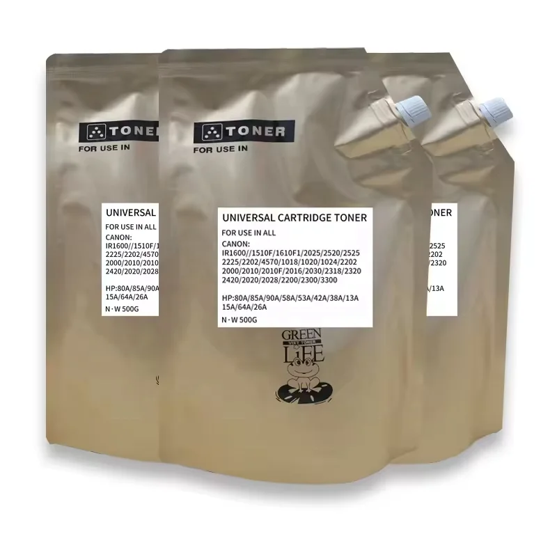 Universal Toner Powder for Canon IR1600 1510F 2025 2520 2525 2225 4570 1018 1020 1024 2202 2010 Compatible 1 Bag Toner Power