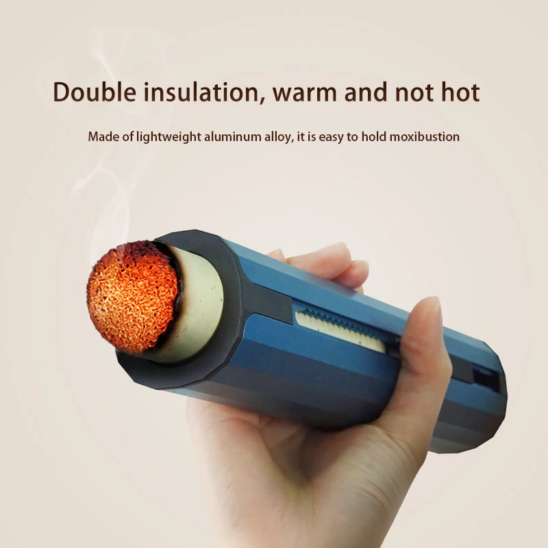 Traditional Chinese Medicine Moxibustion Instrument Mini Moxa Sticks Magnetic Moxibustion Therapy Device