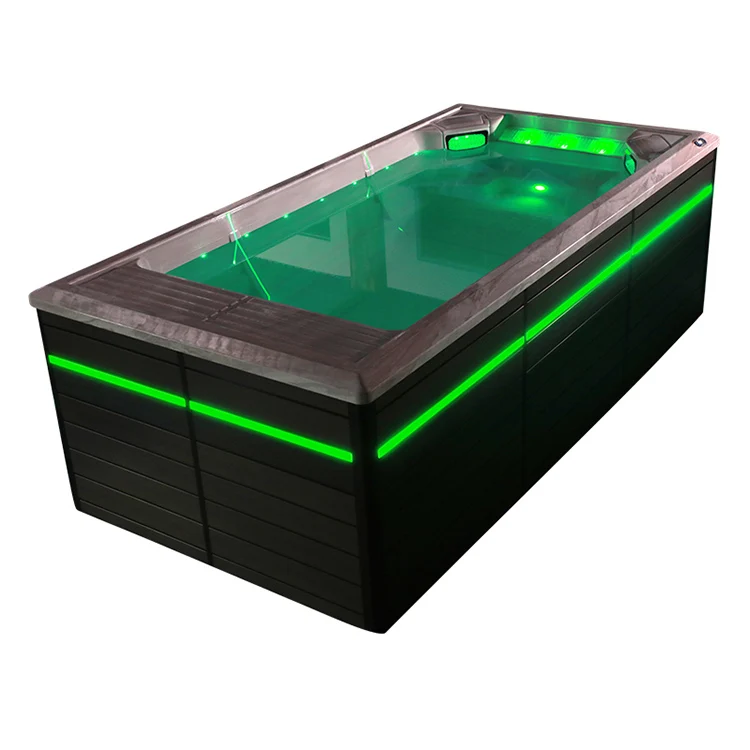 BG-6661A Buy Acrylic Massage Outdoor & Indoor Hot Bath Tub With Treadmill And Training Machine Swim Spa Pool