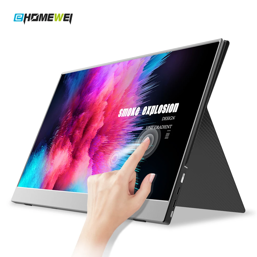 Computer Portable Triple Monitor 3840*2160 13.3 inch Portable Monitor PC Monitor Gaming USB HDR Type-C for Laptop PS4 SWITCH