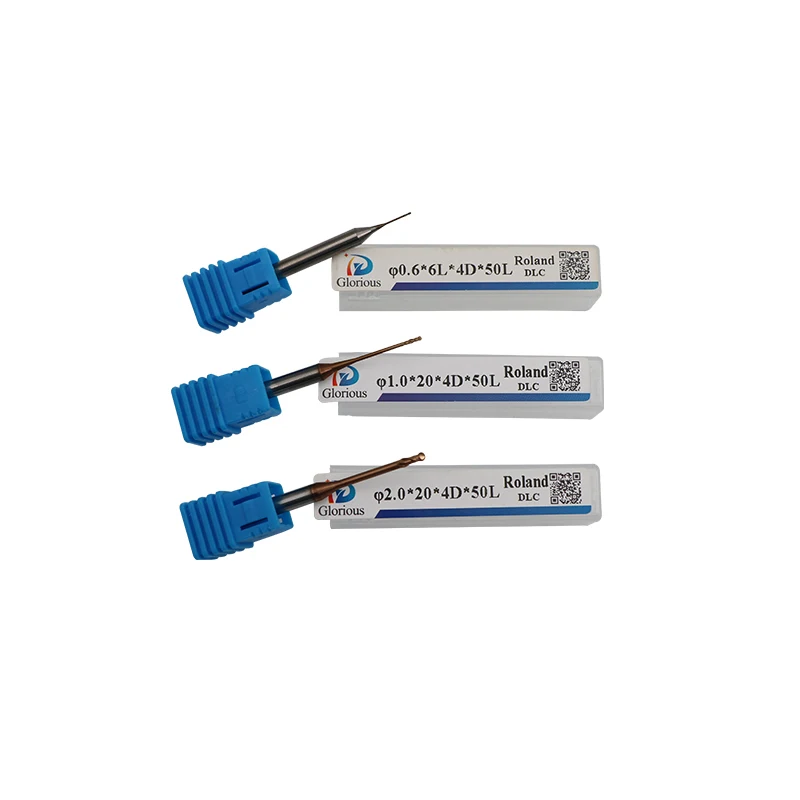 Hot Sale Glorious Dental Laboratory Roland DC Milling Burs For Zirconia Block Cutting Milling Machine For CAD/CAM
