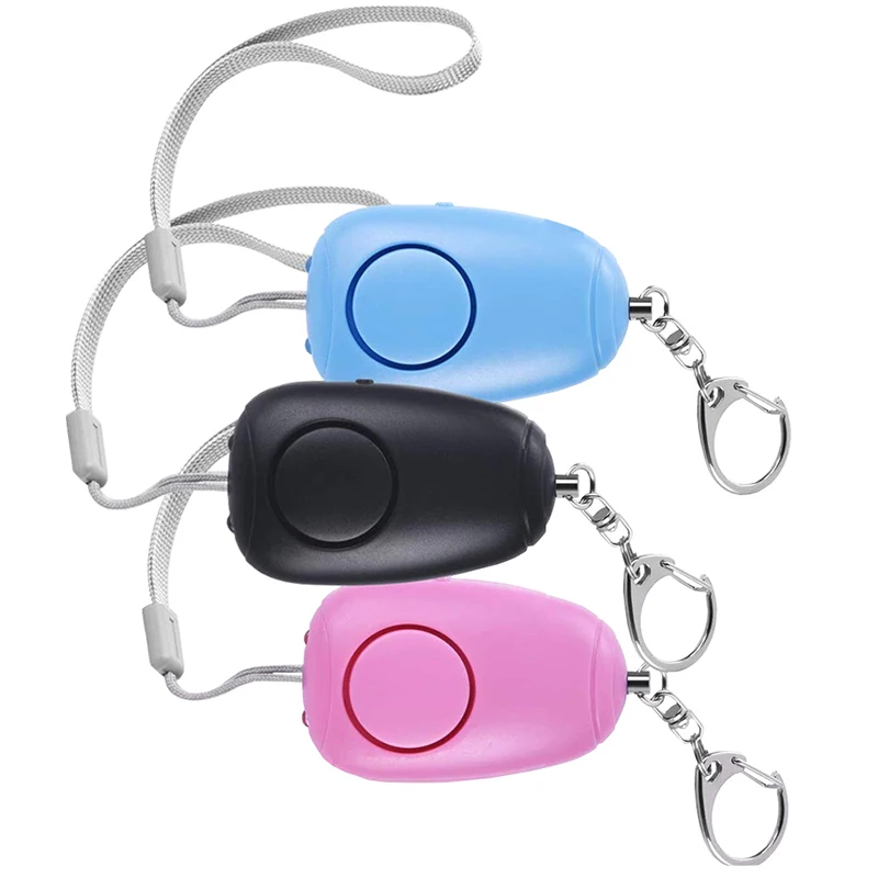 Personal Alarm Keychain Personal Alarms Women LED Carabiner Safety Self Defense
