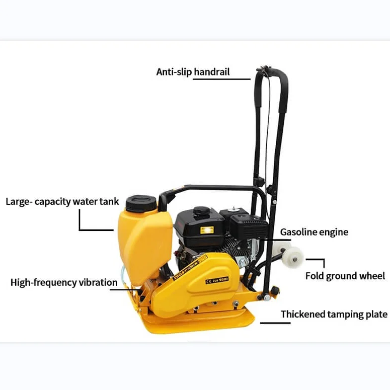 Hot Sale Central Machinery Plate Compactor Parts Reversible Plate Compactor Diesel