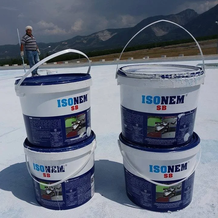 SB Super Component Roof Waterproofing Material One-Component Ready to Use Acrylic and Polyurethane Made in Turkey