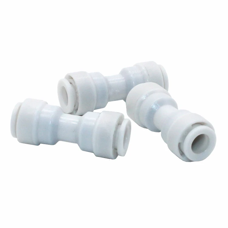 Garden Irrigation Black Straight Slip-lock Quick Coupling For 1/4' for Fog Nozzle Pipe Accessories