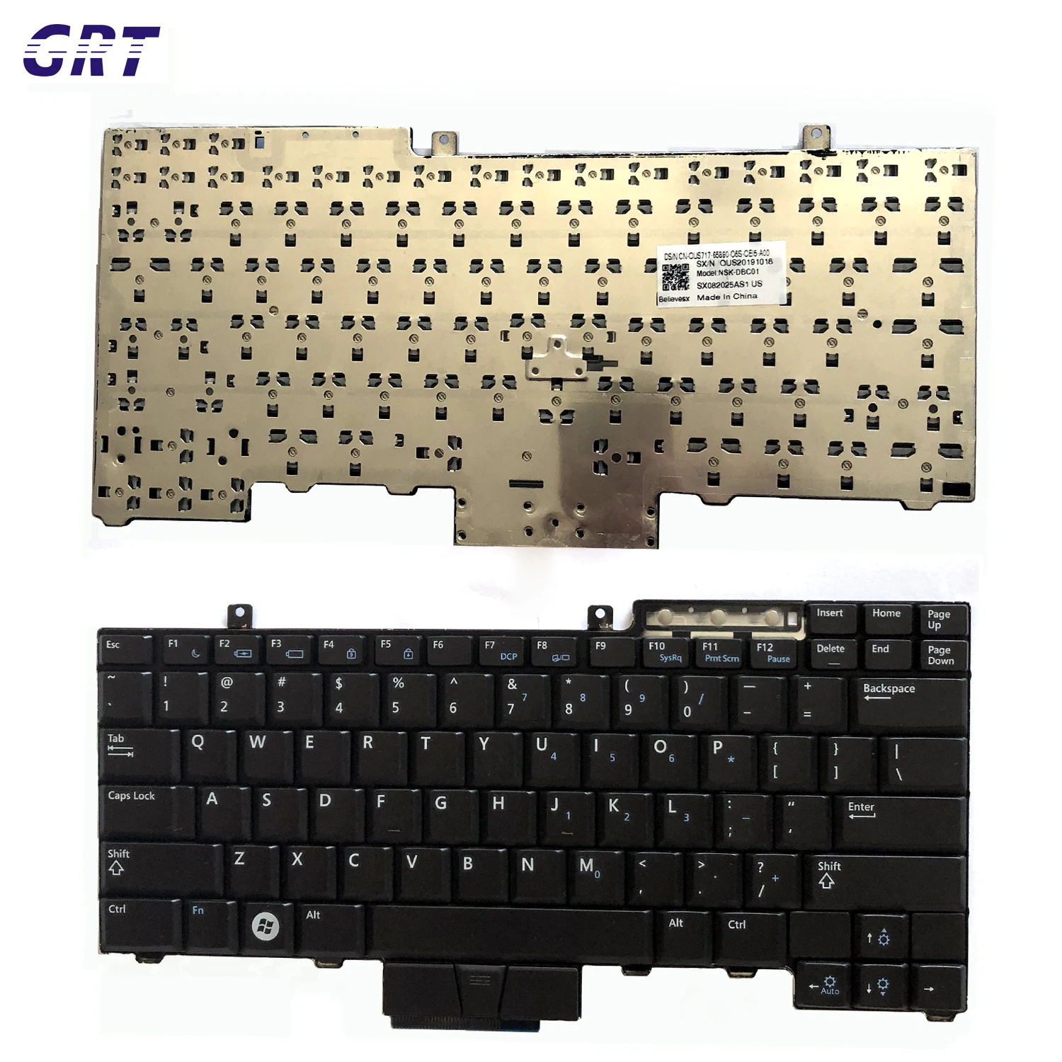OEM US Keyboards for Dell E6400 E6410 E6500 E6510 Backlit Laptop US Keyboard Cheap Price Metal Back