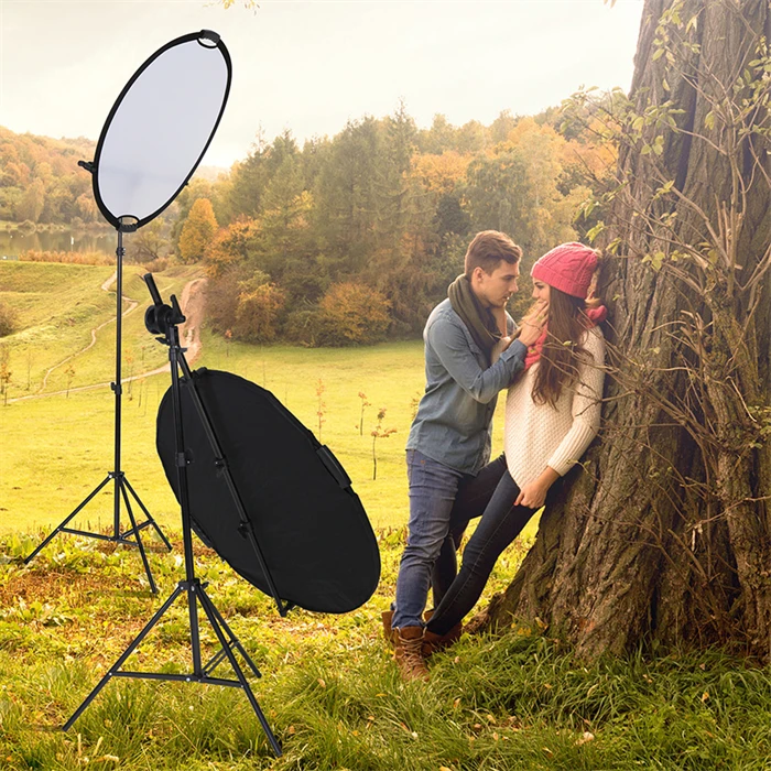 hot sales Collapsible Light Round 32inch 80cm 5 in 1 Reflector Photography Photo Studio Reflector For Photo Video Shooting
