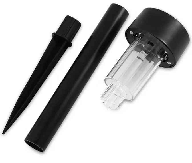 Amazon hot selling solar pathway lights XLTD-1808 glass lampshade stainless steel outdoor solar path lights for driveway sideway