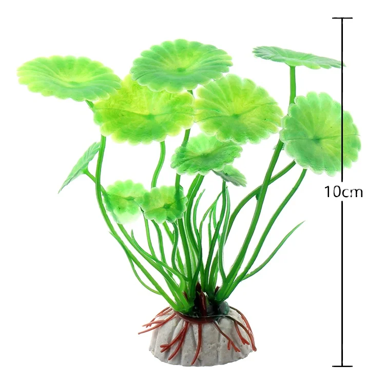 Simulative Water Plant Flower Factory Direct Sale Hot Fish Tank Plant Fish Tank Design Plastic Aquariums & Accessories Support