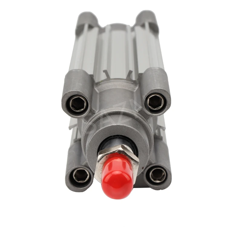 
Europe CP96 China Built-in Magnetic Ring Type Pneumatic Square Cover Compressed Standard Air Cylinder 