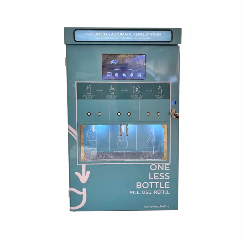 Hot Sale Bulk Liquid Product Vending Machine For Laundry Detergent Dishwashing Liquid