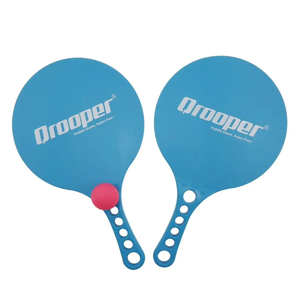 Promotion Child Sports Plastic PP Paddle Beach Ball Game Tennis Racket Beach Racket
