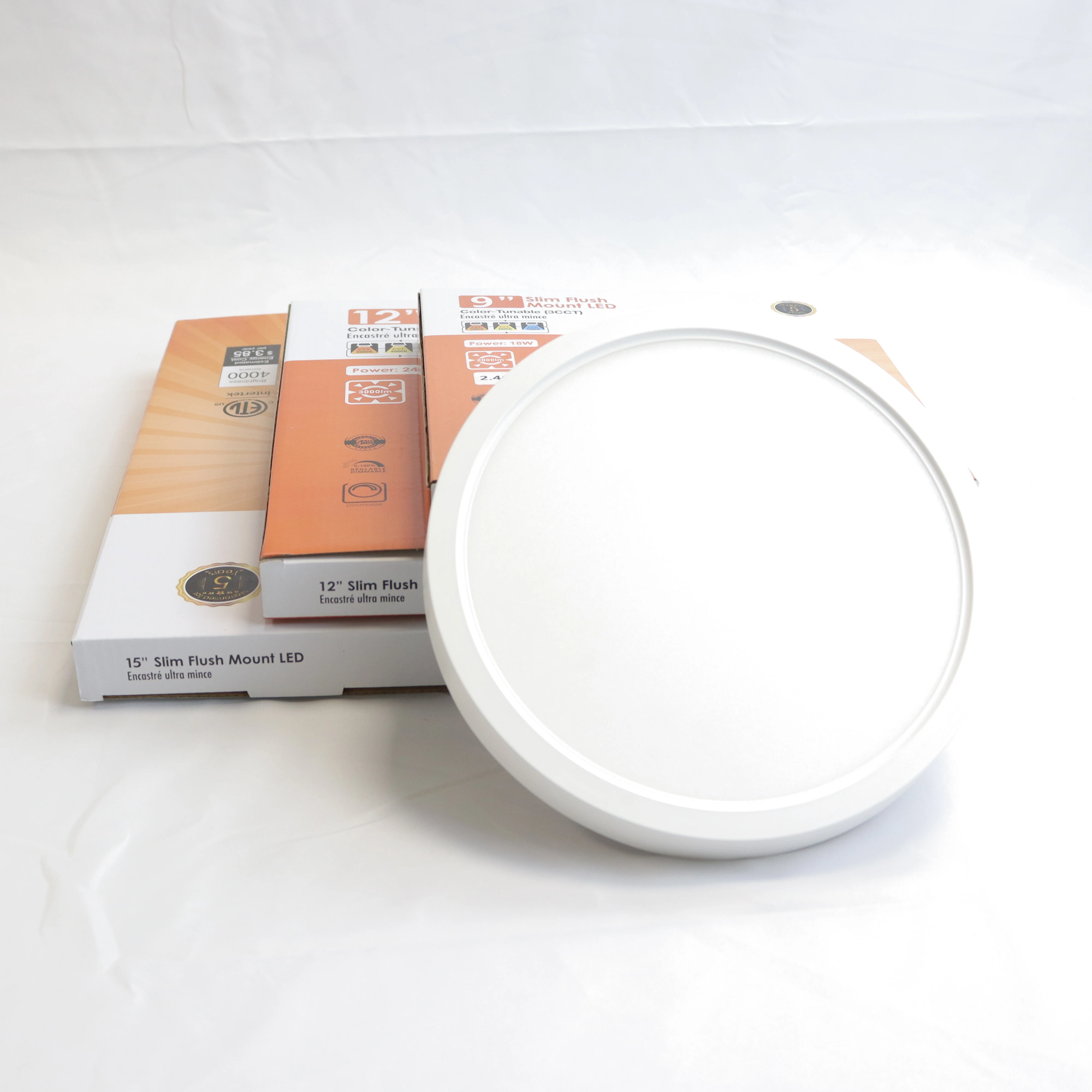 Indoor Home Light Dimmable Flush Mount Panel IP44 Waterproof LED Ceiling light