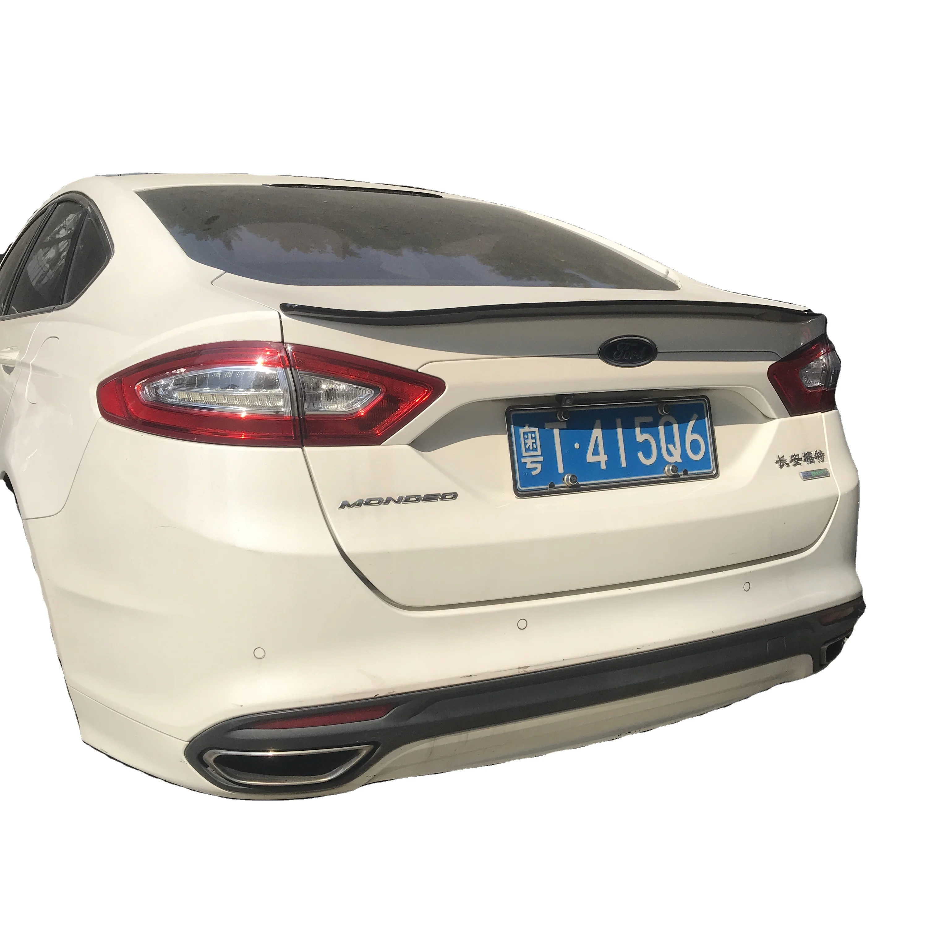 For Ford Fusion Mondeo 2013 up new car ABS material lip wing Spoiler