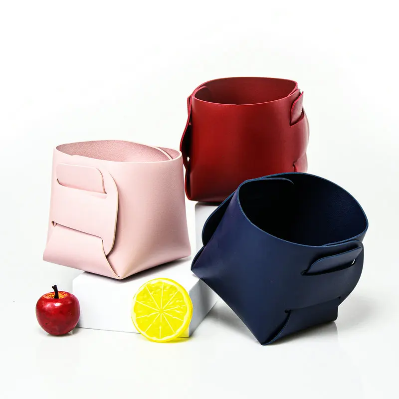 Premium Leather Makeup Case Bag Travel Makeup Storage Case Box With Trays Vanity Makeup Leather storage box