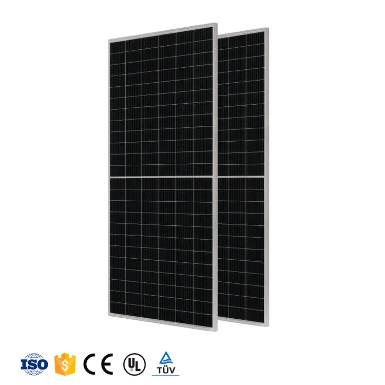  Longi Hi-M04 LR4-72HBD Mono Crystalline Solar Panels High Efficiency Low Lid Bifacial PERC with Half-cut