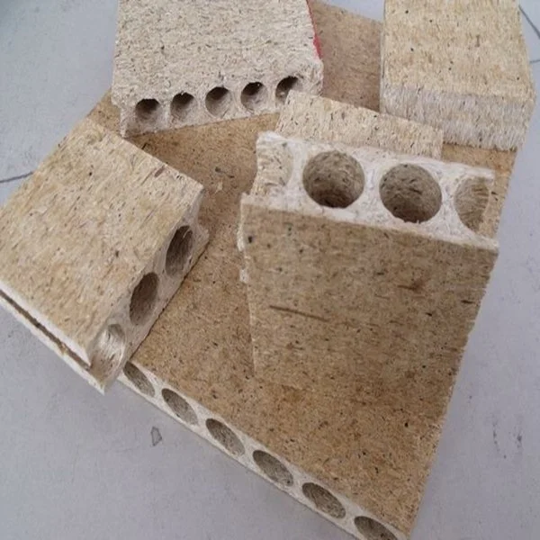 Hollow core door skin interior door