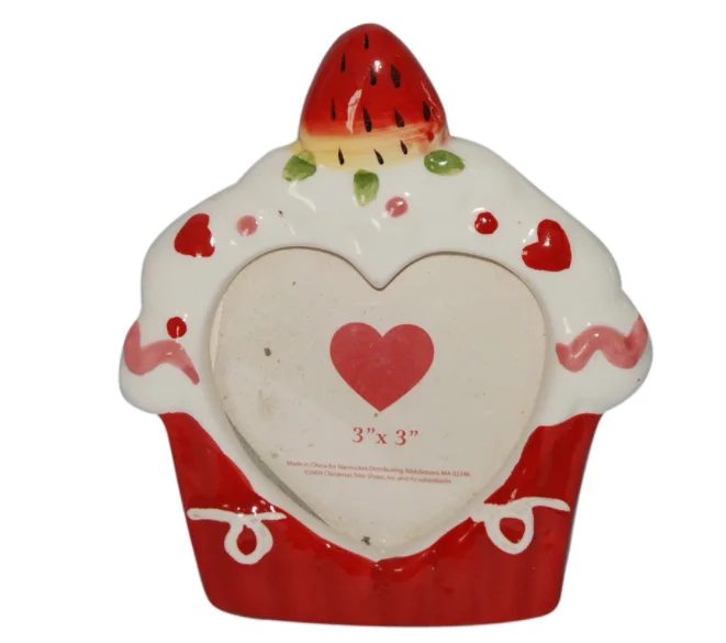 Wedding ceramic china photo frame moulding photo frame square