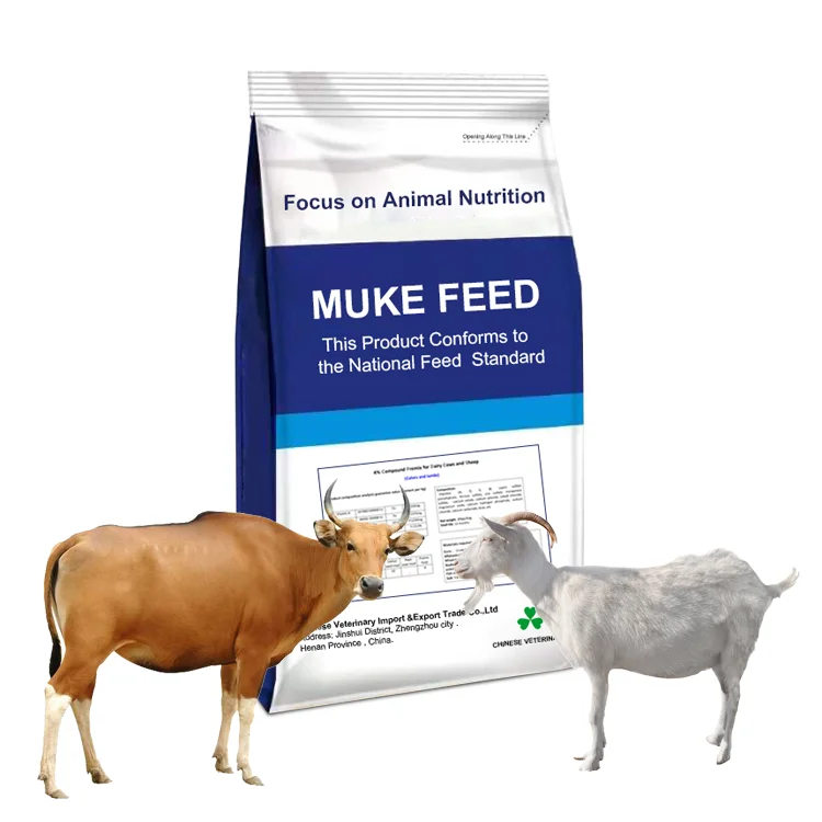 prime quality feed 4% cattle sheep premix feed for beef cow goat