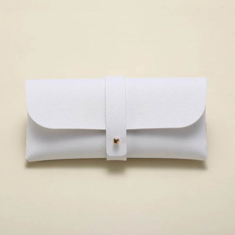 2021 Hot Sale New Fashion Cheap Eyewear Bag PVC Leather Soft Sun Glasses Case