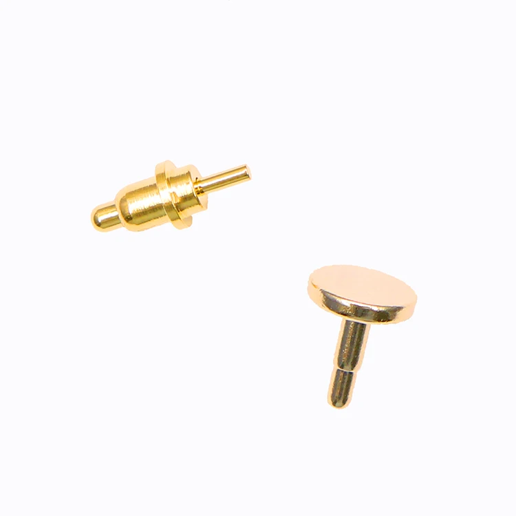 SMT DIP pin supplier Manufacturer Custom Spring Load Brass  Spring Pogo Pin connectors