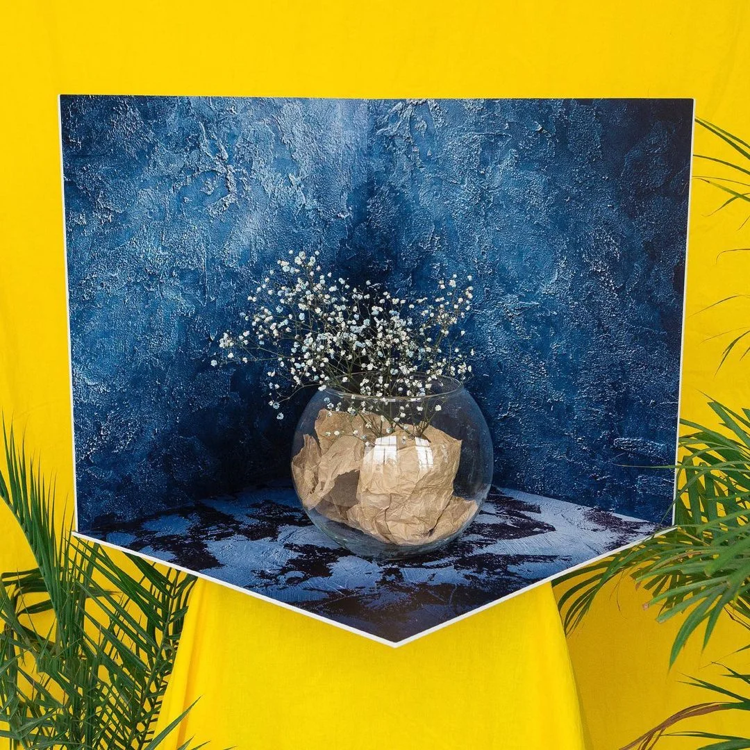 Custom 24*24 Inch Durable Waterproof Realistic Photo Backdrop Boards For Ins Flat Lay Food Product Photography Background