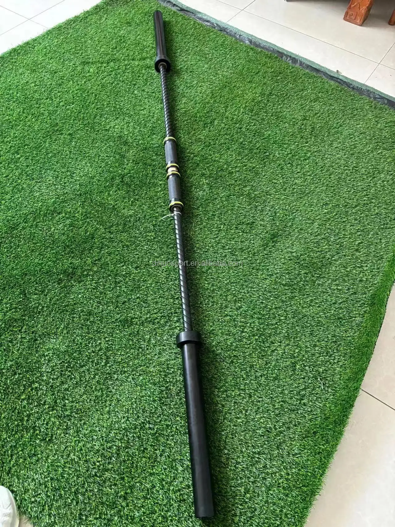 High Quality Professional Weightlifting Fitness Squeeze Barbell Bar for Gym Equipment