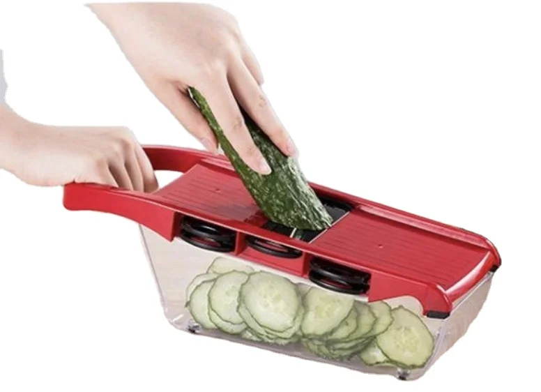 Factory Wholesale Discount Manual Hot Selling Stainless Steel Multi-functional Shredder Vegetable Slicer Vegetable Cutter