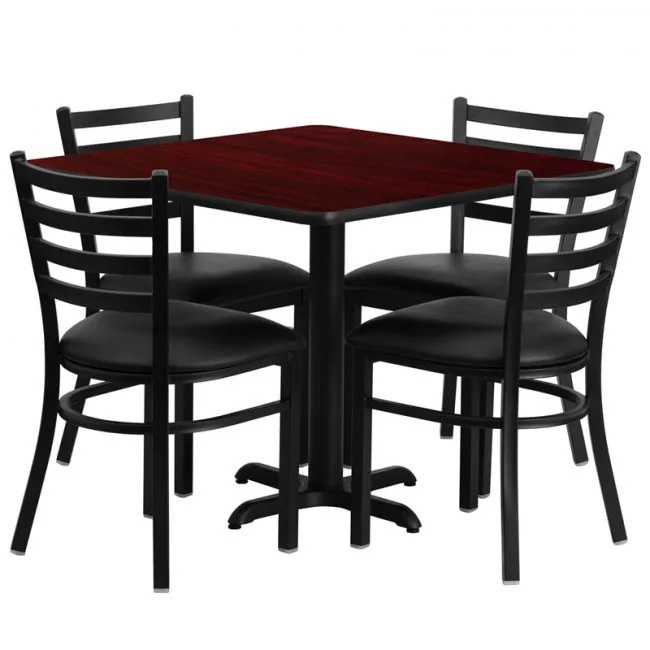 
Multi color options restaurant tables and chairs furniture in china 