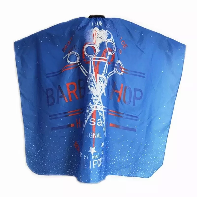 Hairdressing Apron Wrap Gown Cool Cutting Hair Waterproof Cloth Salon Barber Cape Hairdressing Hairdresser Apron Haircut Capes