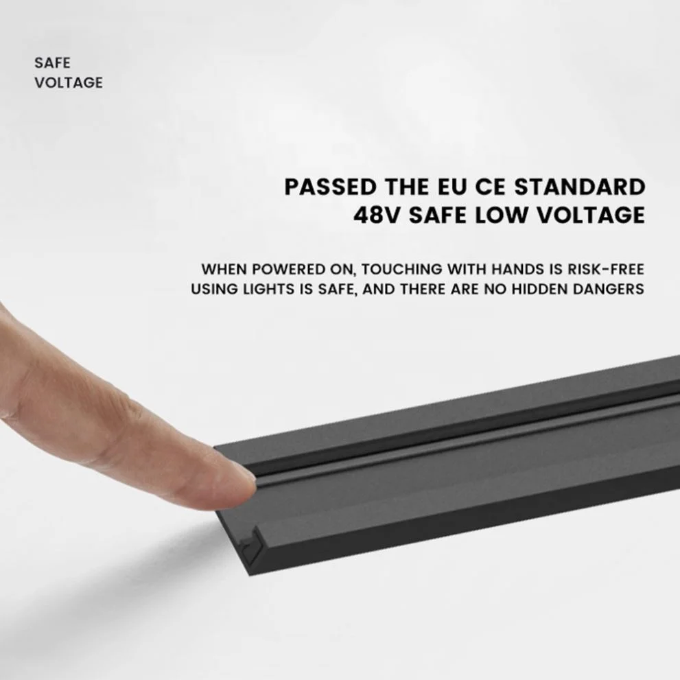 Indoor Shop Art Gallery Lighting System 7W 12W 20W Magnetic Led Track Light For Commercial