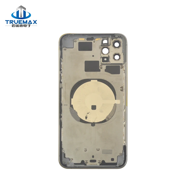  Новый продукт для iPhone 11 Pro Max задняя крышка корпус со средней рамкой боковые ключи лоток