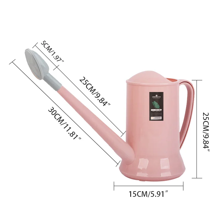 Заводская пластиковая банка нового дизайна для полива сада Полиэтиленовая поливочная мини-банка