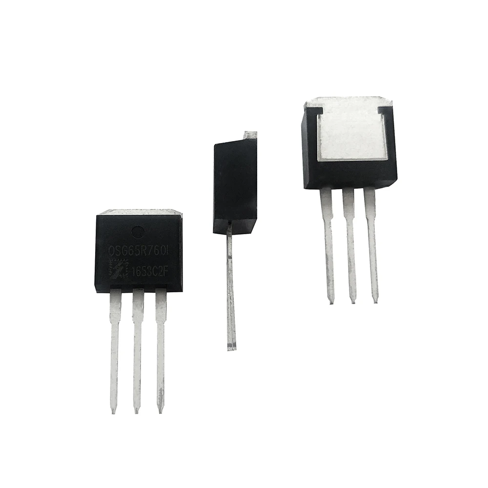 N Channel Mosfet Diode Transistor Resistor Capacitors OSG65R760I 650V 11A