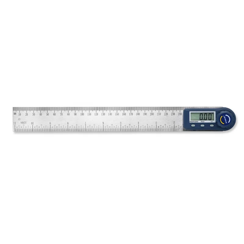 12' 0-300 mm Stainless Steel digital angle finder Digital Angle Ruler 2-in-1 electronic protractor